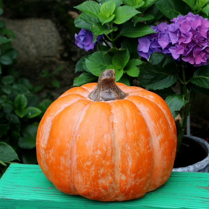 

Simulation pumpkin ornament farm courtyard garden decoration shopping mall Meichen garden landscape