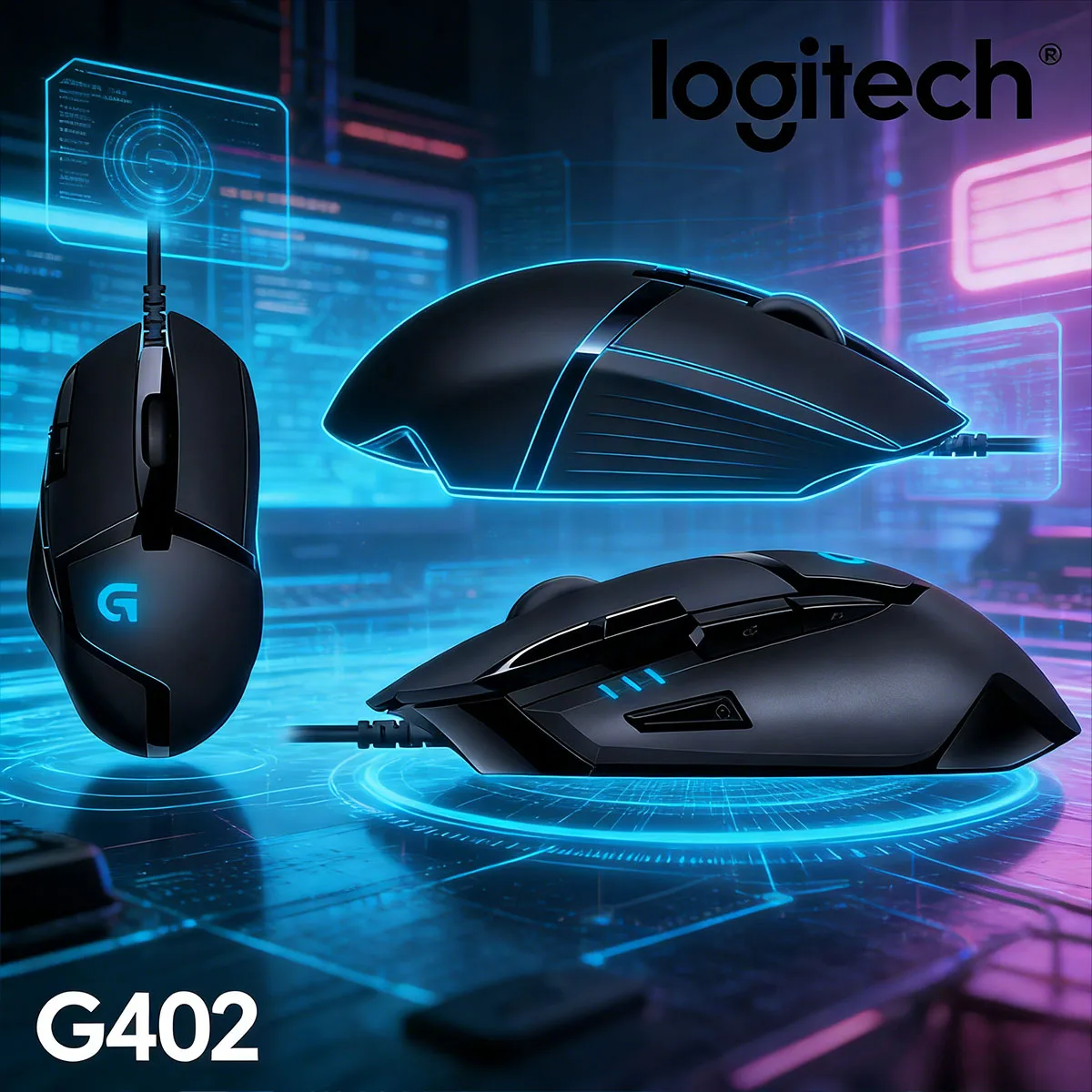 Logitech G402 Gaming Mouse | Budget Pick with Top-Tier Responsiveness