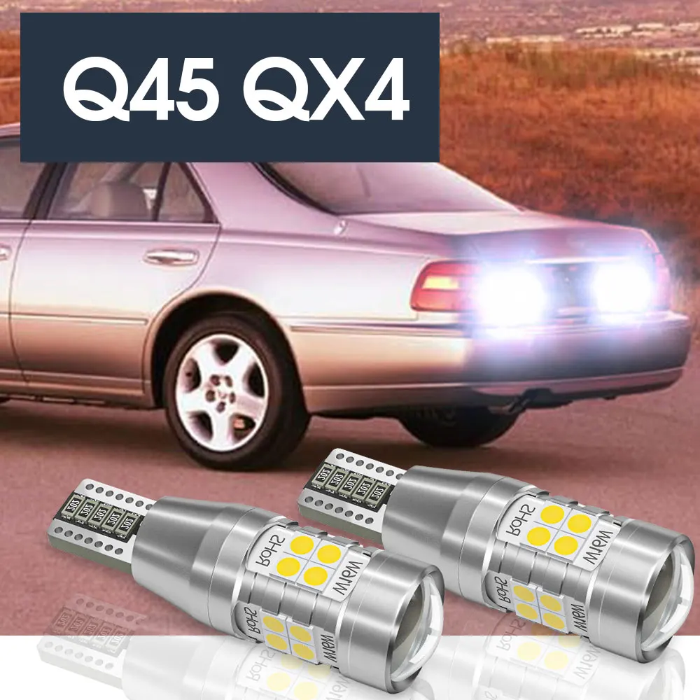 

2pcs LED Backup Light Reverse Lamp Canbus Accessories For Infiniti Q45 QX4 2000 2001 2002 2003 2004 2005 2006