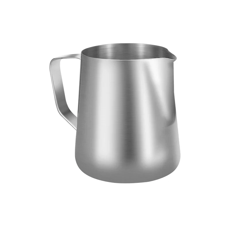 Stainless Steel Coffee Milk Frothing Pitcher, Espresso Steaming Barista Latte Frother Cup, Cappuccino Cream Froth Jug view 6
