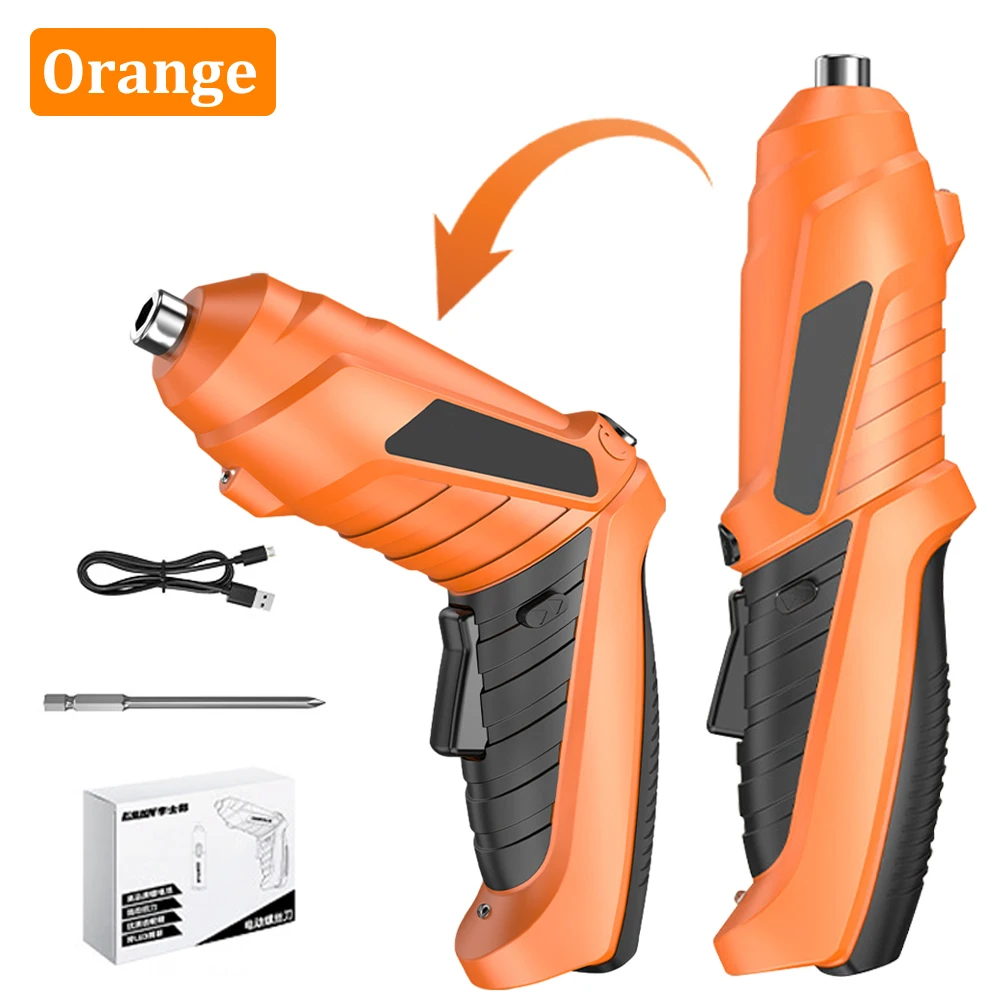 Electric Screwdriver Battery Rechargeable Cordless Screwdriver Powerful Impact Wireless Screwdriver Drill