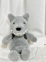 Hot Selling Fun Jelly Cat Backpack Wolf, Children'S Comfort Toy, Home Decoration Doll Ornaments, Give Friends Holiday Gifts