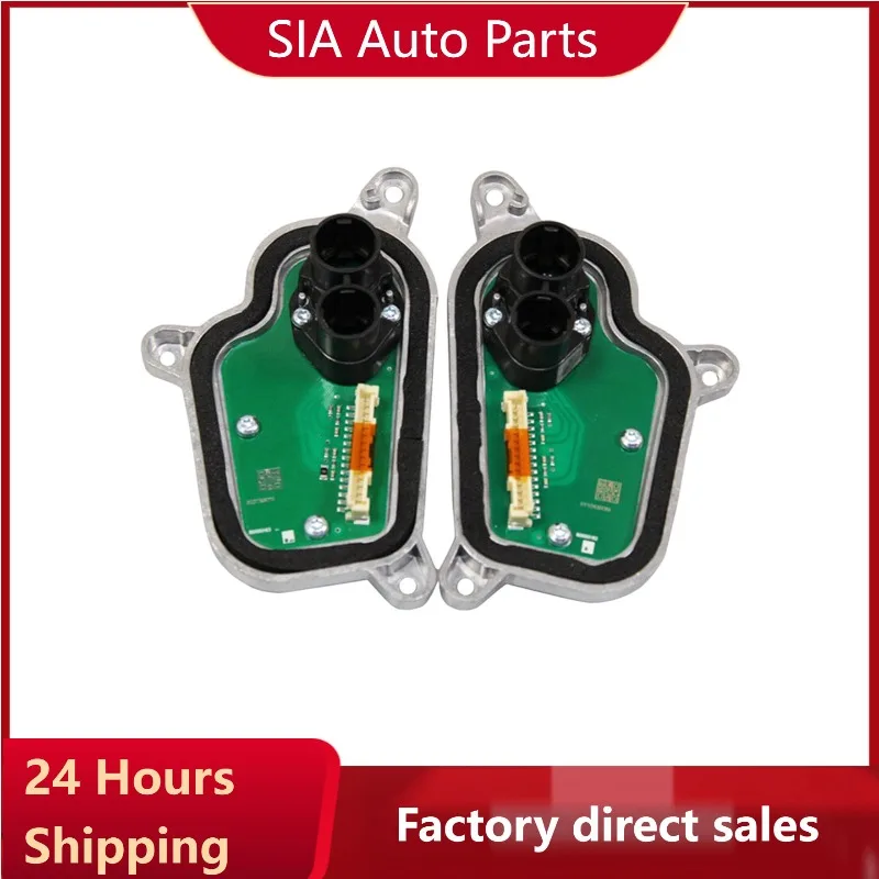 

OEM 8W6998473A 1420000116 8W6998474A 1420000117 White LED Angel Eyes For Audi A5 S5 2017-2020 DRL Daytime Running Light Module