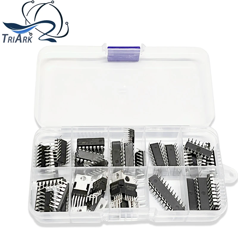 47pcs/Lot IC Power amplifier chip kit SG3525AN TEA2025B TDA2003A ULN2803APG ULN2004AN KA7500 LM1875T LM3914N-1 MAX7219CNG NE556N