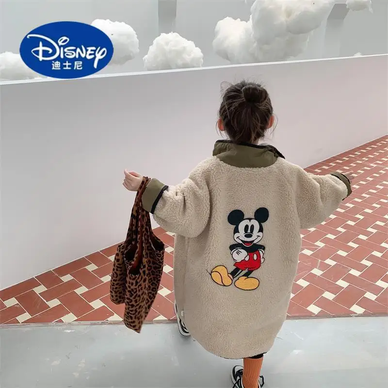 

Disney Girls' Winter Coat 2025, Plush Sherpa-Lined Thick Fall & Winter Jacket, Fashionable Outerwear for Girls