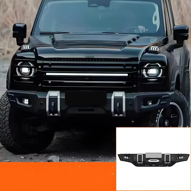 For Haval H9 2nd modified Front Rear Bumper Grill Radiator Grille eyebrow