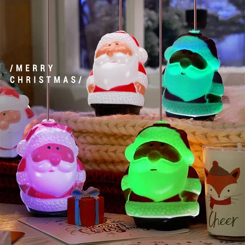 Outdoor Solar LED Christmas String Lights Solar Powered Festival Atmosphere Decorative Light Waterproof Wind Chime Lamp