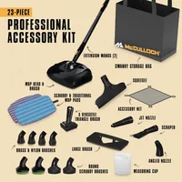 New Arrival MC1385 Steam Cleaner 23 Accessories for Tile Carpet Furniture Car Detailing 3