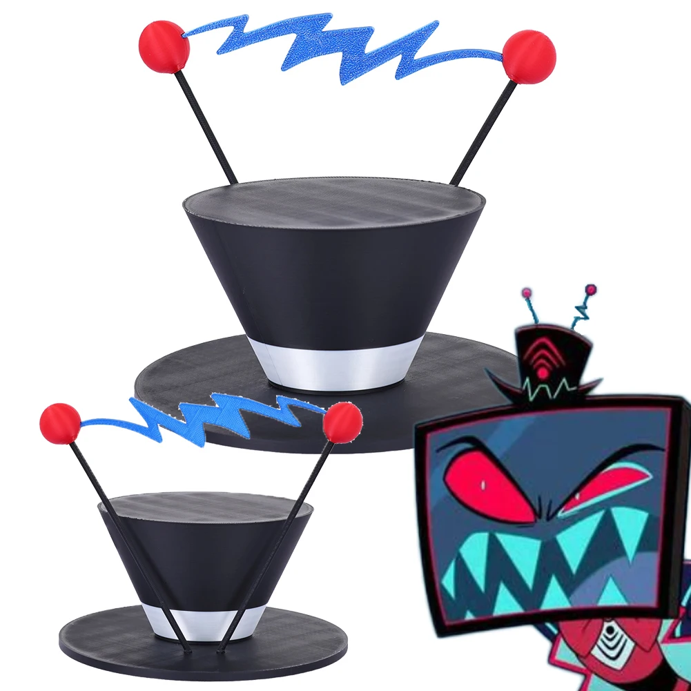 

TV Hell Inn Косплей VOX Антенна Шляпа Украшения Хэллоуин Украшения Подарки Реквизит Маскировка Карнавальная Вечеринка Одевание Аксессуары