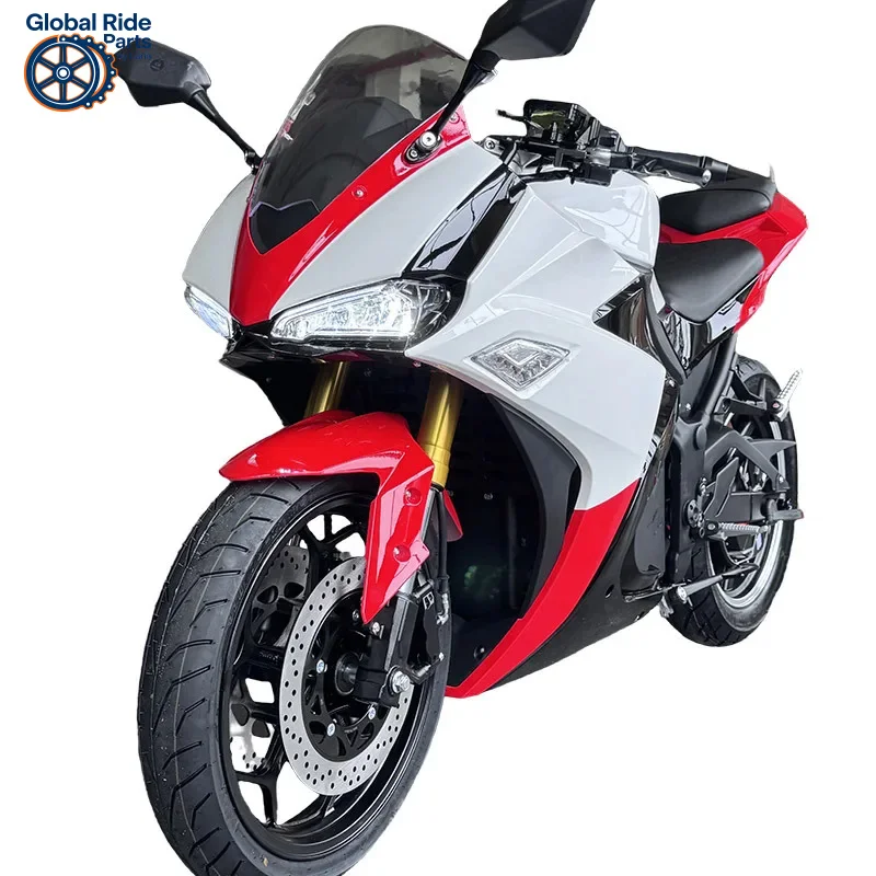 

4-тактный мотоцикл объемом 250 куб.см, 5-скоростной спортивный велосипед с воздушным охлаждением для взрослых, уличный легальный с дисковыми тормозами, для городских поездок на работу