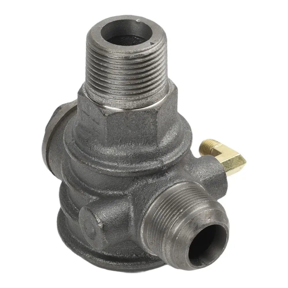 Air Compressor Check Valve 3-Port Cast Iron Male Thread Check Valve Connector Tool Air Compressor Accessories Pneumatic Parts view 6