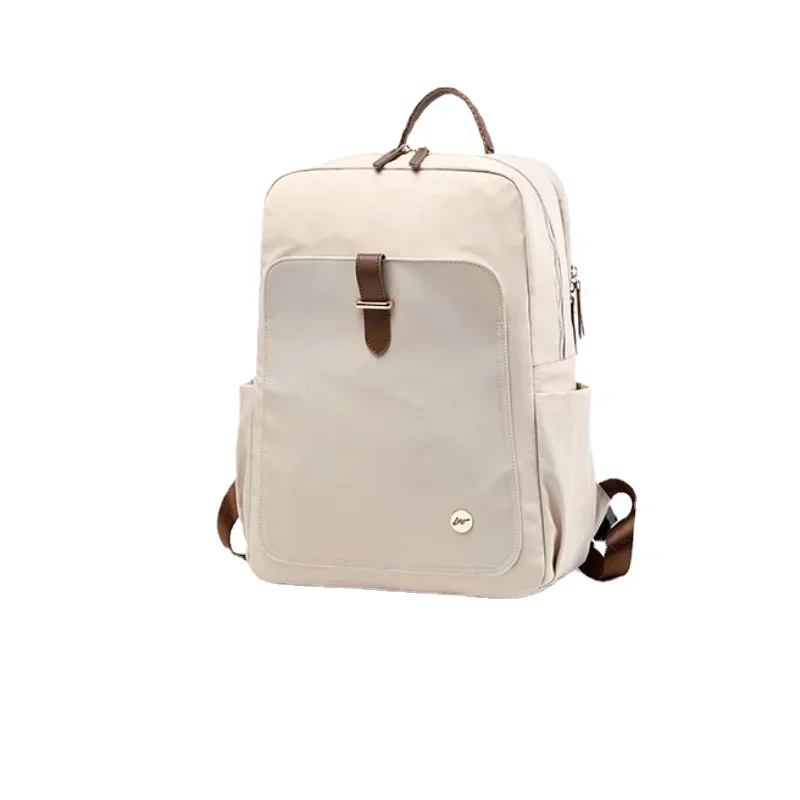 New Smple Backpack Ladies Elegant Waterproof Travel Bag Fashion Leisure College High School Computer Backpack Simple Backpacks