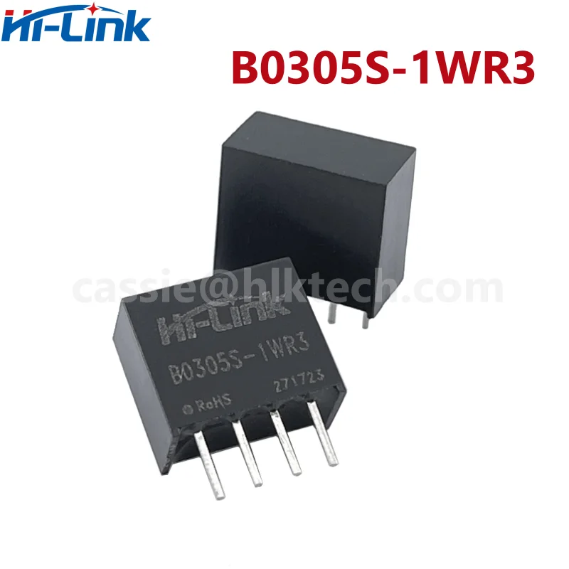 Hi-Link-Módulo de potência isolado de saída única, DC, DC, DC, 1W, 5V, B0305S, B0312S, B1212S, B1205S, B1505S, B2405S