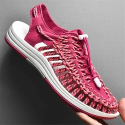 Ciemnoniebieskie trampki 36-39 pantofle męskie sandały 2023 buty Lux Sneakers sportowe New Choes Shuse Welcome Deal retay