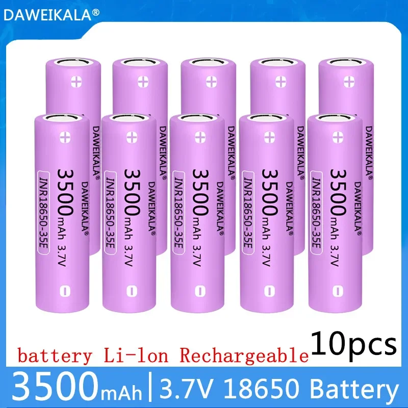 18650 충전식 리튬 이온 배터리, NCR18650B 배터리, 3.7 V 배터리, 3500mAh, 신제품