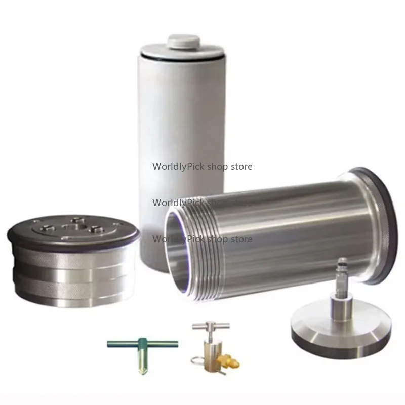 Ручной роликовый нагревательный сосуд для духовки, жидкая грязь для сверления стареющих клеток, 316SUS, 500 мл