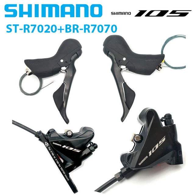 Shimano 105 ST R7020 BR R7070 Dual Control Lever R7070 Brake Caliper R7020  Hydraulic Disc Brake Road Bicycle Shifter Derailleur - AliExpress