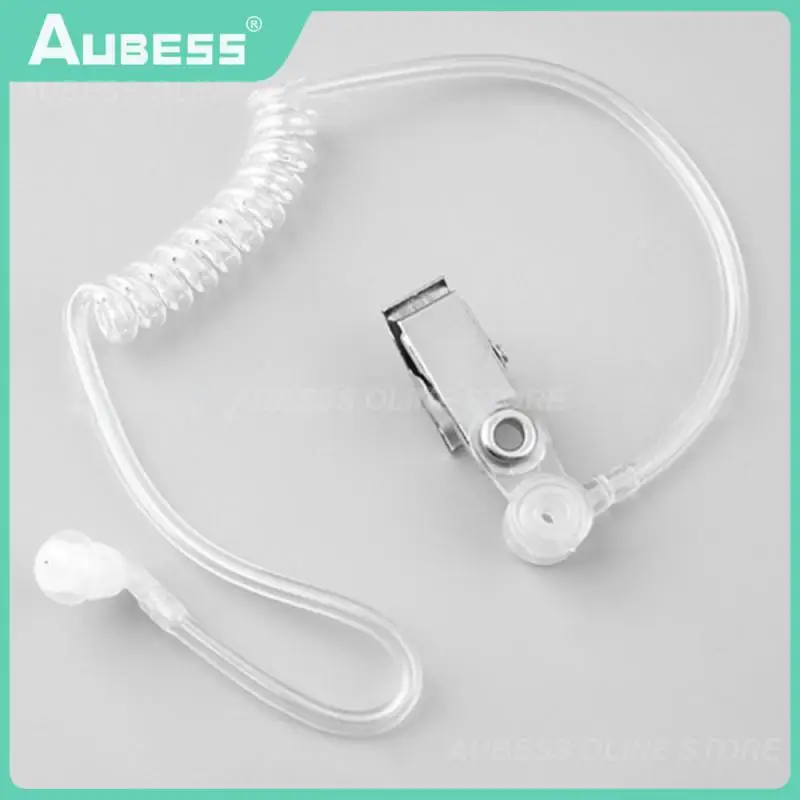 Reel Headset Radiation Protection Wide Compatibility Headphones With Microphone Not Easy To No Battery Required Anti-pull