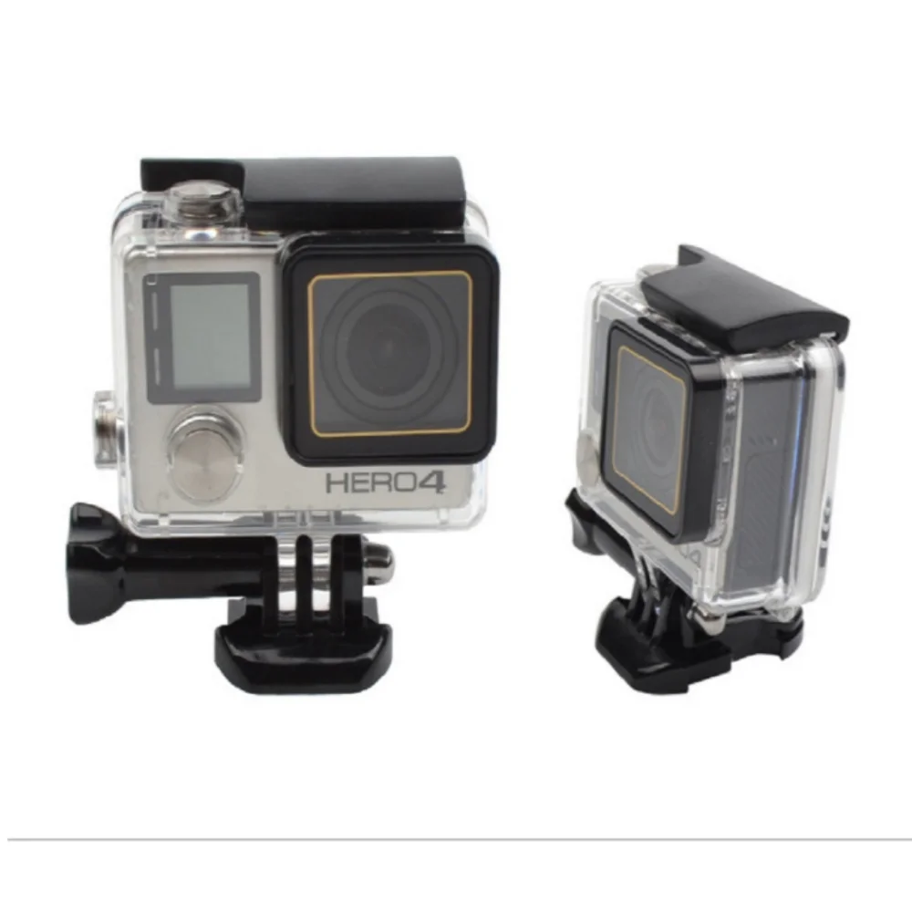 Go Pro Hero 4 Waterproof Case 60M Underwater Diving Protector Housing Box Dive Case Shell For Gopro 4 3+ Camera Accessories