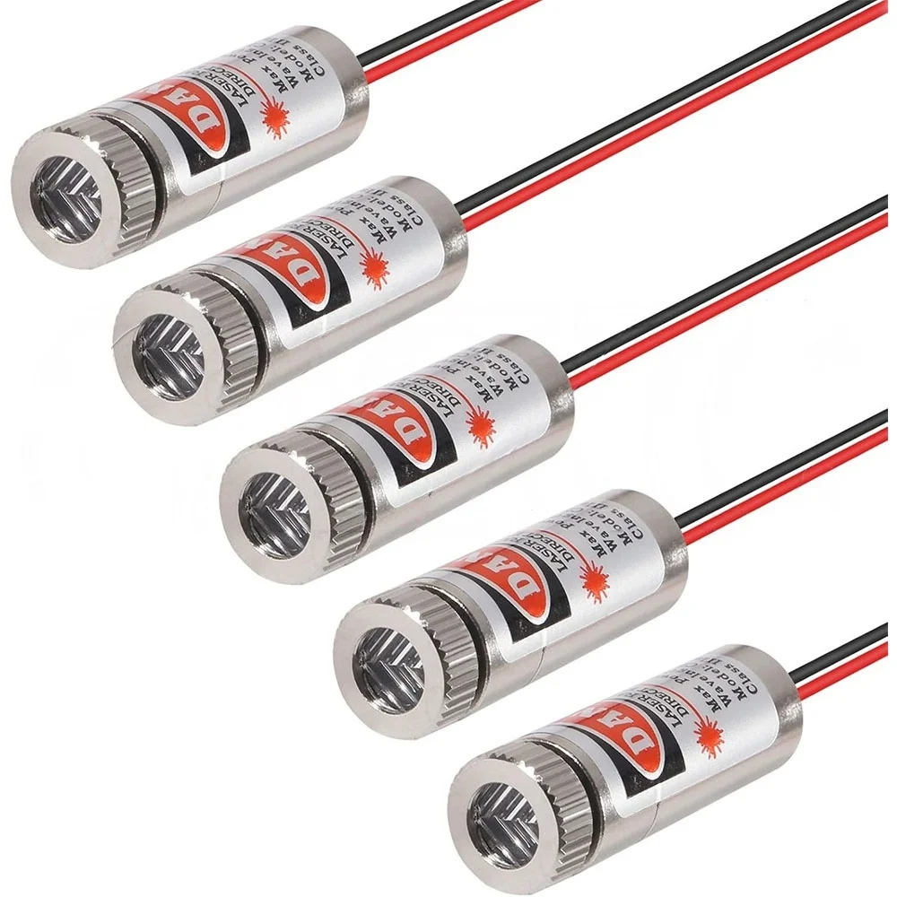 Laser head, laser tube, laser module, 5MW red light, straight line group, cross point  head