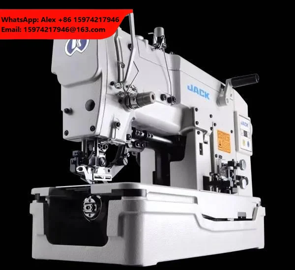 Used Jack-781D High Button Hole Machine 550W Motor 220V