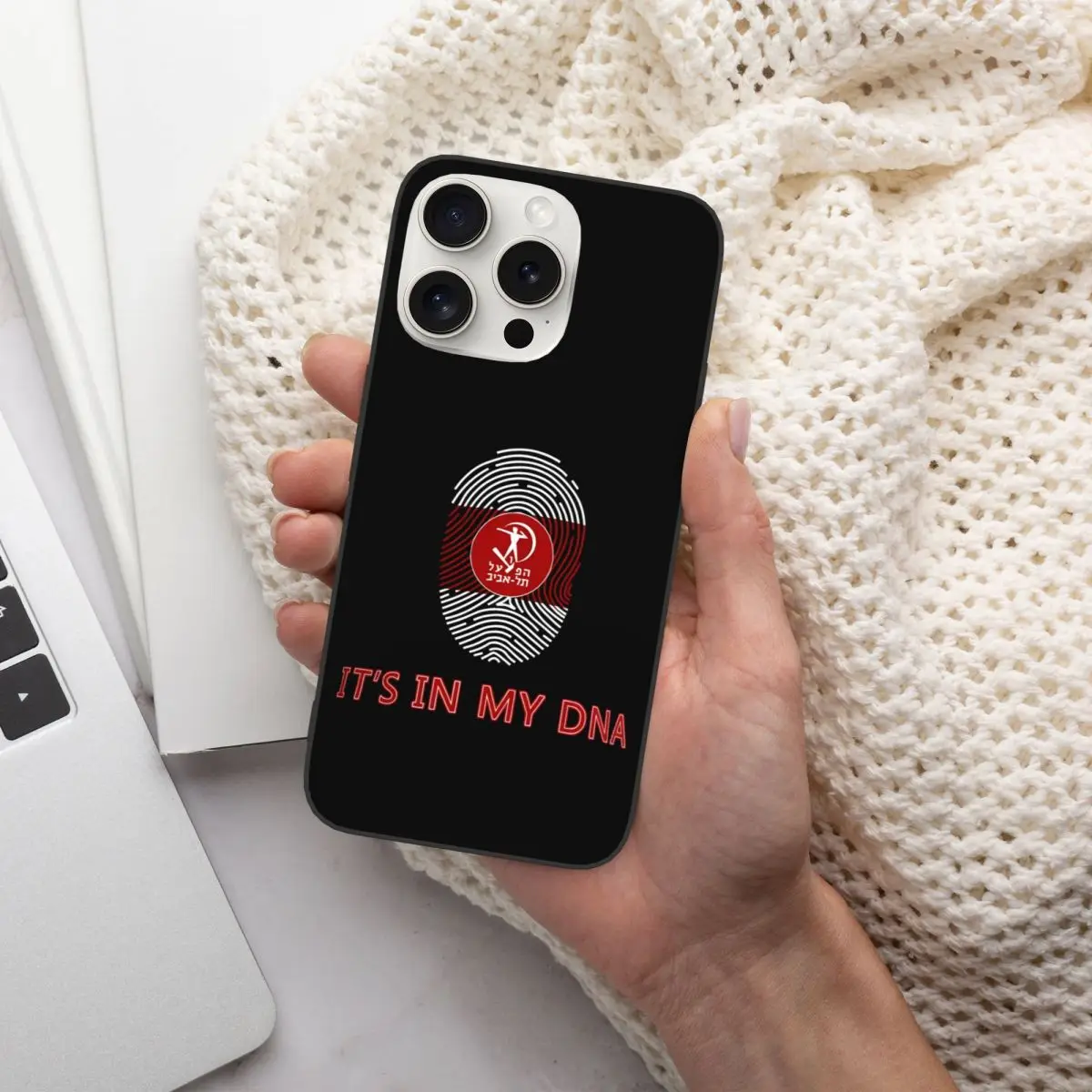 Hapoel Tel Aviv Basketball Cover Case for iPhone 15 14 13 Pro Max Mini Plus Soft Silicone Shockproof Cover