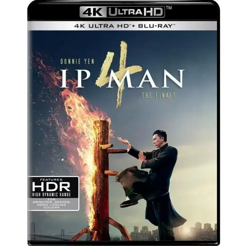 4k-uhd『イップマン4：フィナーレ』（2019年）blu-rayムービー、blu-rayディスク