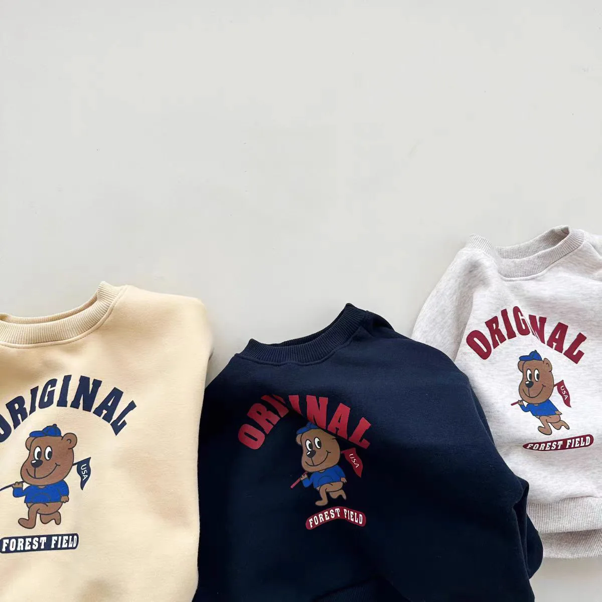 Ensemble de vêtements à manches longues pour bébé garçon et fille, sweat-shirt et pantalon avec lettres de dessin animé, tenues décontractées pour