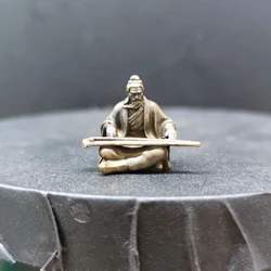 Miniature Landscape Decoration, Brass Mountain Water, Boya Drum Harp, Ancient Guzheng, Fish Tank, Bonsai Rockery, Small People
