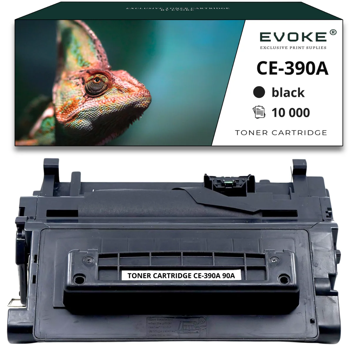 Hp Ce-390A Zwarte Printertoner |     10000 pagina's |     Ce390A 90A