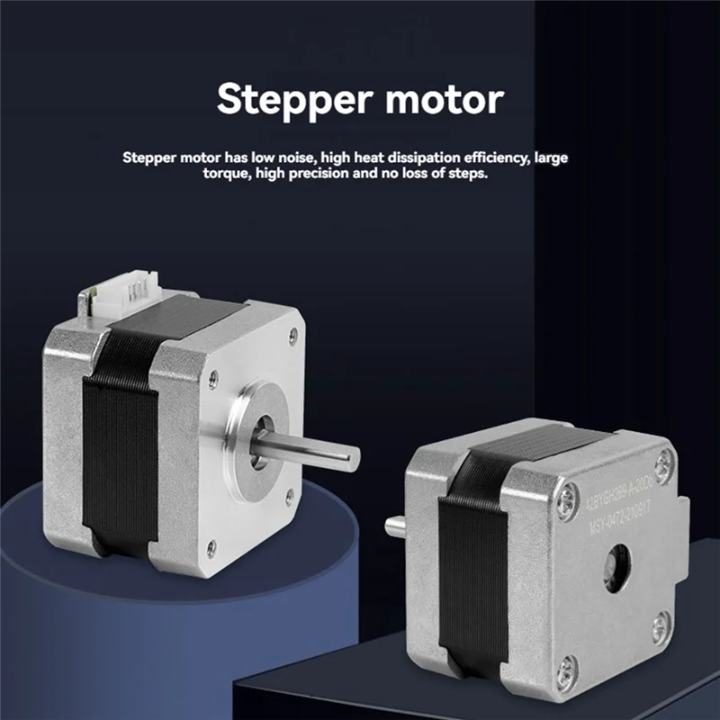 

AED5-42 Stepper Motor 34MM Body XYZ-Axis Stepper Motor With XH-2.54 Cable For CR-10/Ender-3/5 3D Printer Engraving Machine