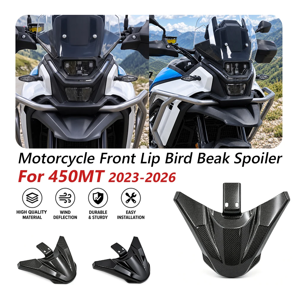 Fit CF 450MT Front Fender Bird Beak Front Spoiler Front Lip Nose Cone Extender Cowl For CFMOTO CF450 MT CF 450 MT 2023-2026 2025