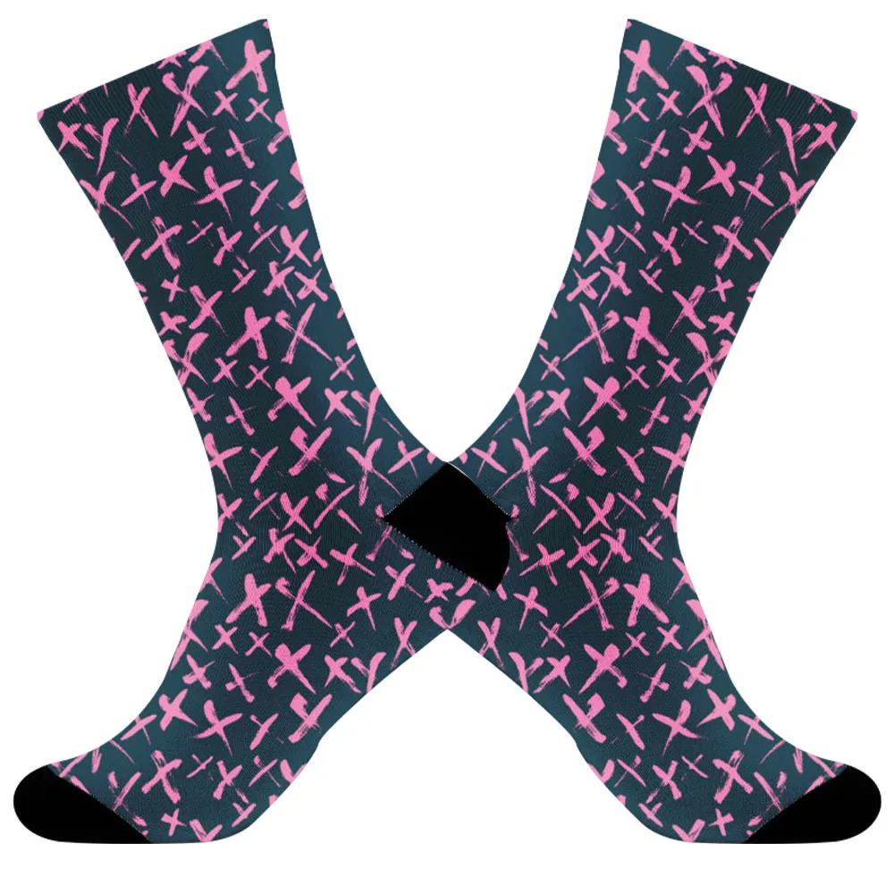 

2025 New Lightweight, high elasticity, quick drying, breathable, unconstrained, and recommended for spray painted socks.