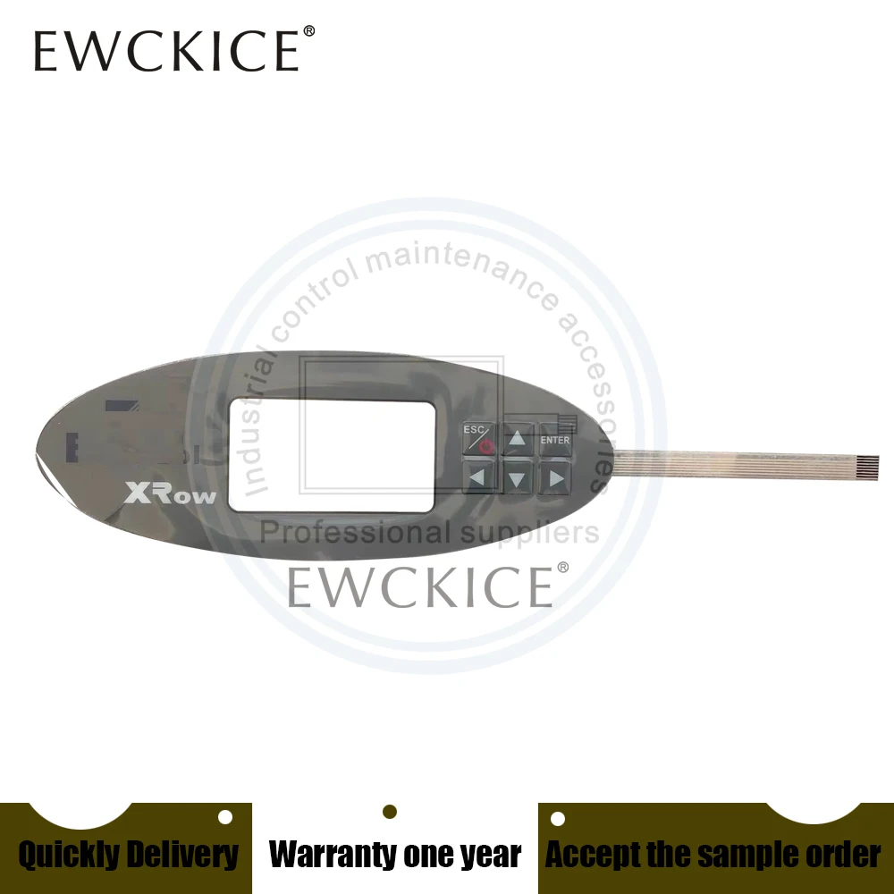 NOVO teclado XRow HMI PLC com interruptor de membrana