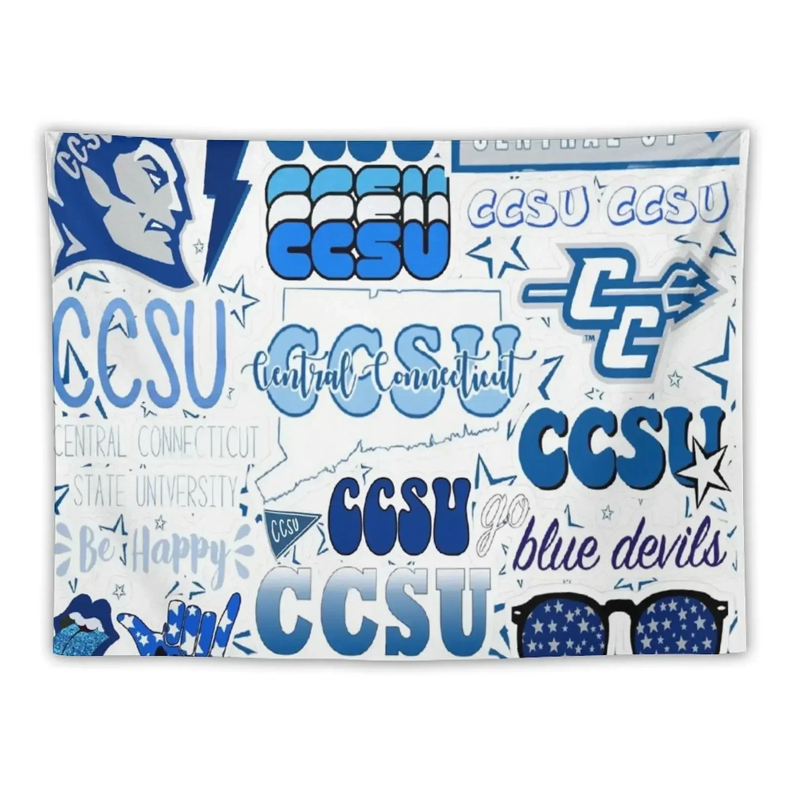 CCSU Blanket Tapestry Cute Room Things On The Wall Funny Art Mural Tapestry