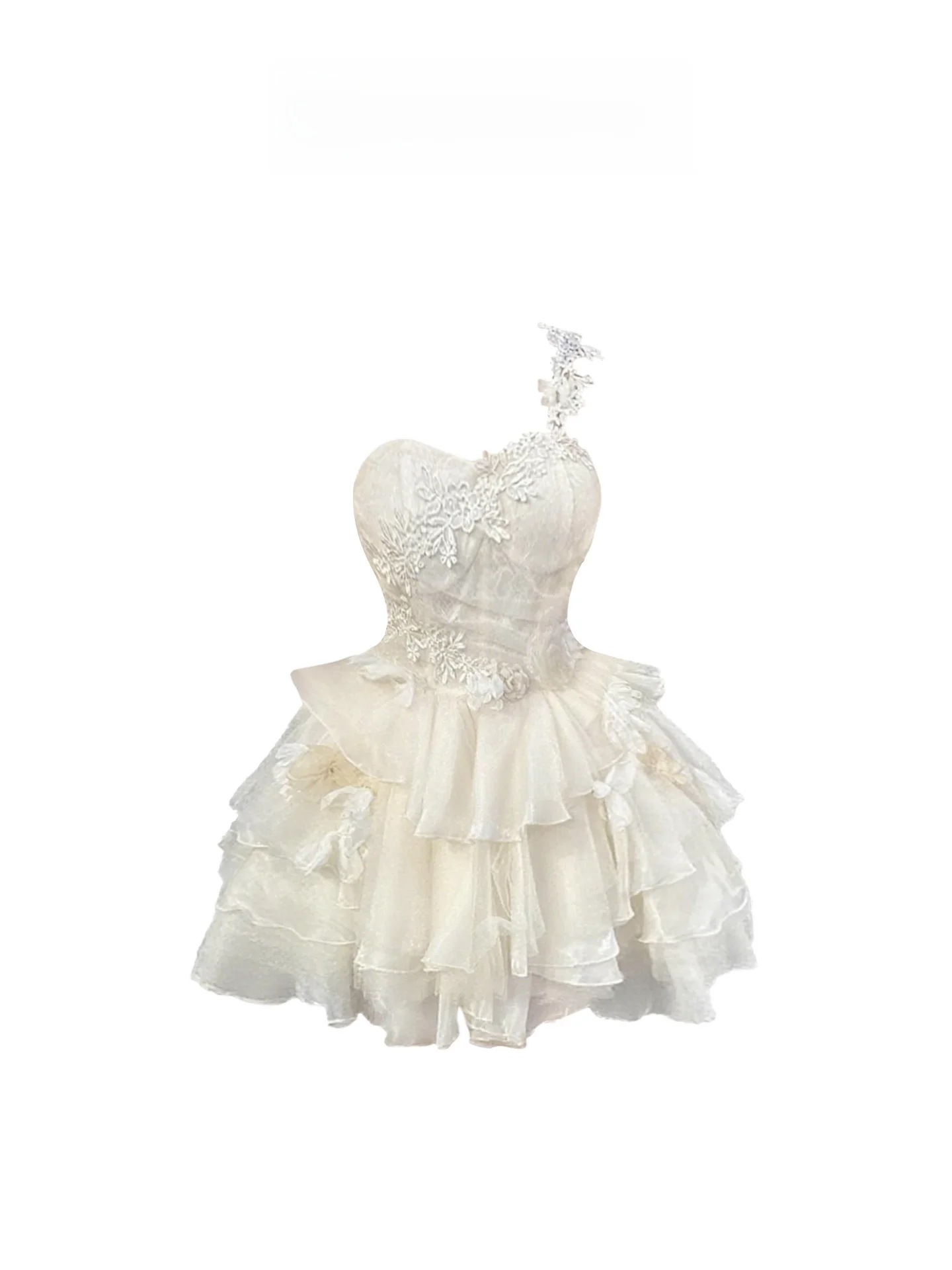 

HEZA Ele, большие размеры, кружевное платье Me Dr, женское пышное платье с высокой талией, французская юбка трапециевидной формы, цельная летняя юбка Dr