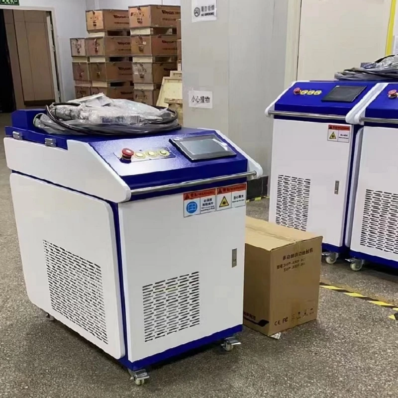 Hot China Handheld 1500W Metal Surface Rust Paint Stripping System Oxide Painting Coating Laser Cleaning Machine