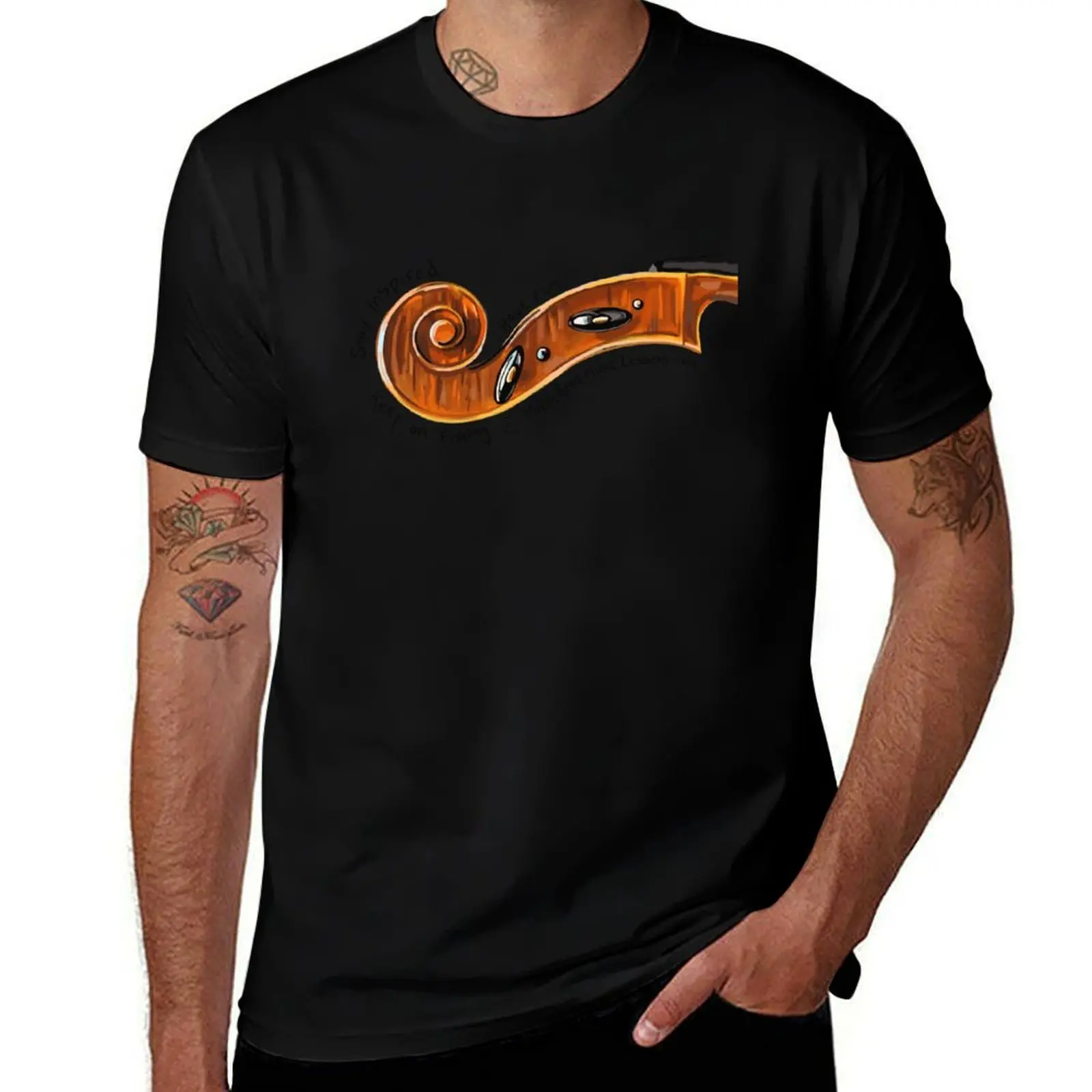 Have Fun, Stay Inspired, Keep on Fiddling T-Shirt Casual Loose Fit Summer Tee Shirt T-Shirt