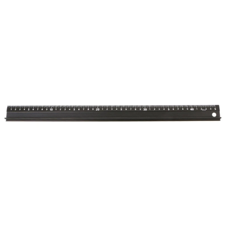 Aluminum Alloy Straight Ruler Multifunctional for Protection Anti Slip Drawing T