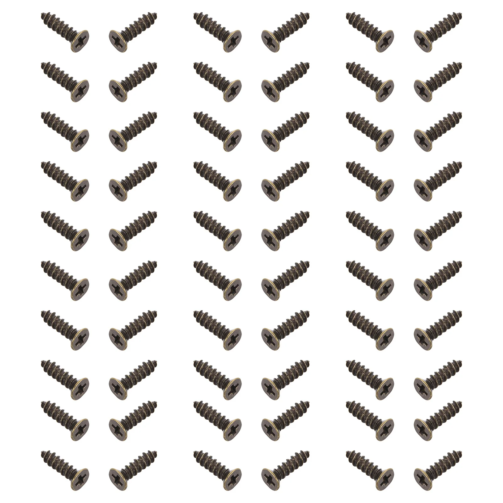 

900Pcs Pick Guard Screws Electric Guitar Self-Tapping Screws Vintage Style Metal Fixing Bolts for Guitar Repair Tools