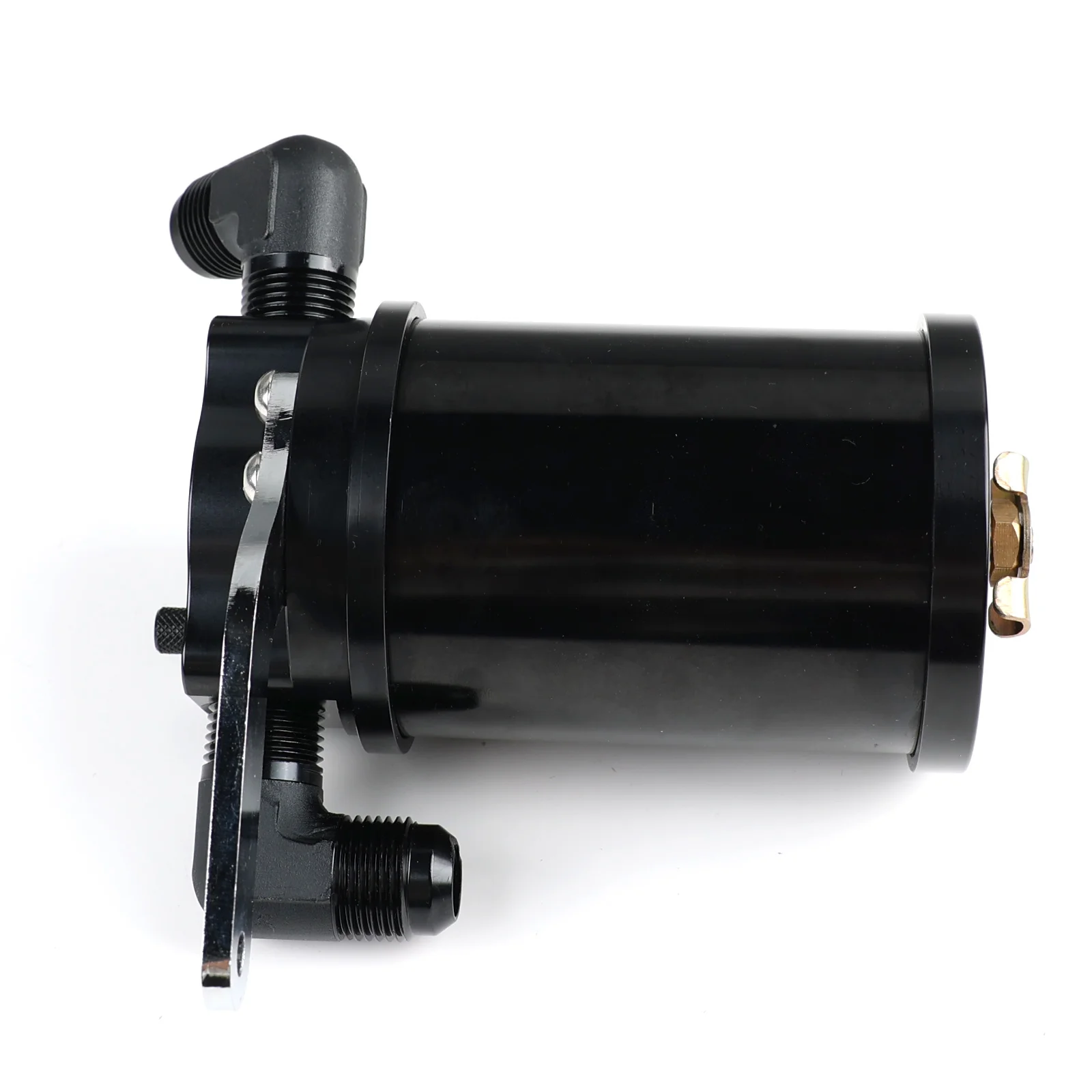 Cross-border best-selling automobile modification parts: oil catch can with air filter, vent flat head waste oil recovery can