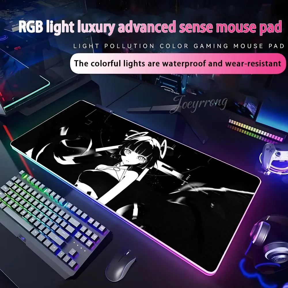 

SKYPAD Sora x Yume Mouse Pad RGB Mouse Pad Extended Gaming Keyboard Seven colors LED Mats Large 1000x500mm XXL Gamer