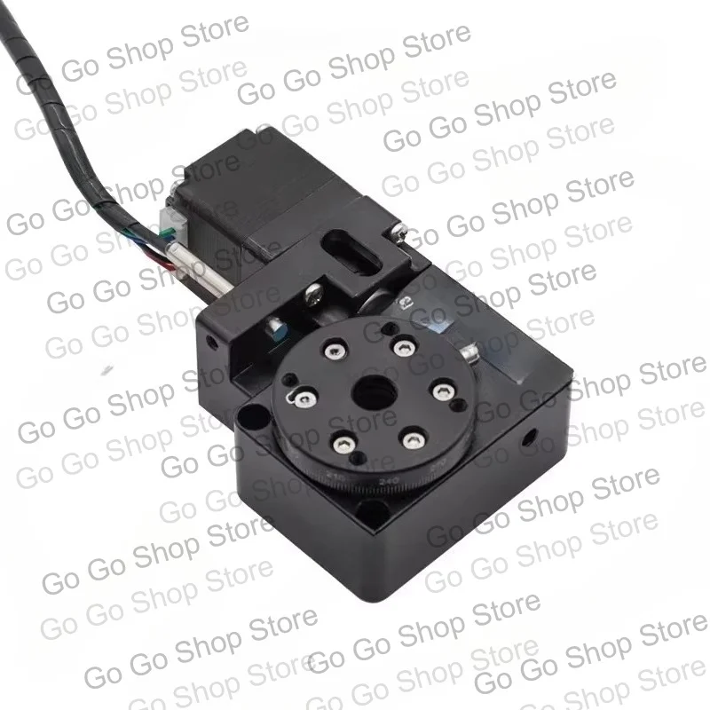Micro Precision 28 Stepper Motor Driven Indexing Table for Optical Rotation High Accuracy Stage with Optional All-in-One Driver