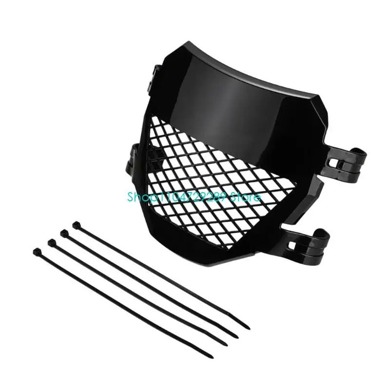 D8KE Plastic Front Number Plate Cover Set with Mounting Points Use for Dirt Bike Use