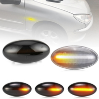 For Peugeot 107 1007 108 206 301 307 407 4007 607 Expert Partner Partner Traveller LED Side Marker Lamp Fender Turn Signal Light