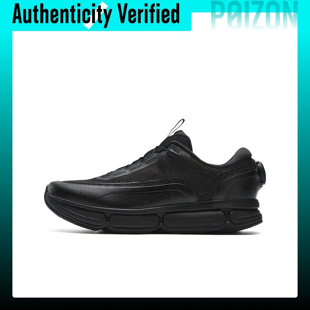FILA Low top Casual Training Physical Fitness Test & Exam City Commuting Running Shoes Men's Galloping Horse Black A12M531129FBB