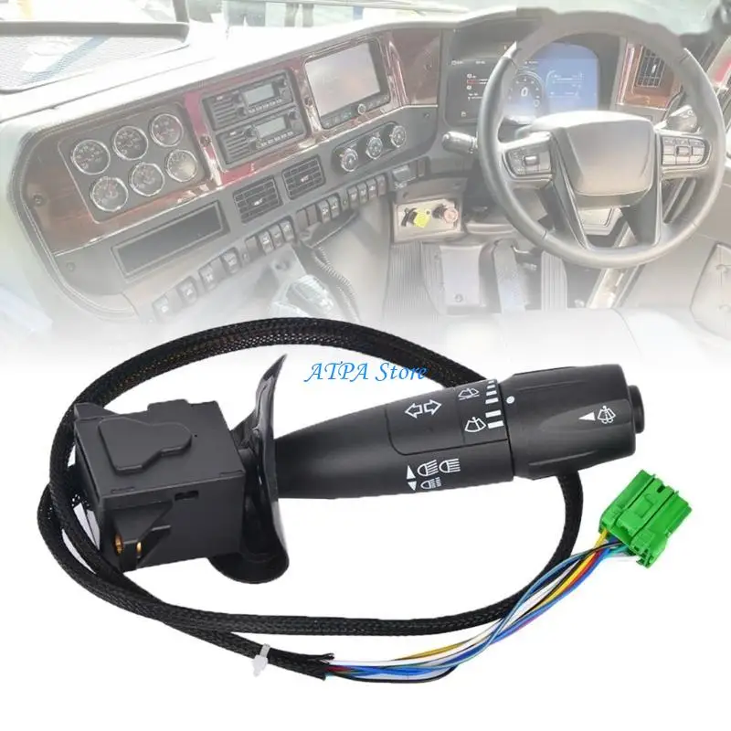 

U13C Turn Switch For Peterbilt P271067 P27-6221 Wiper&Washer Control