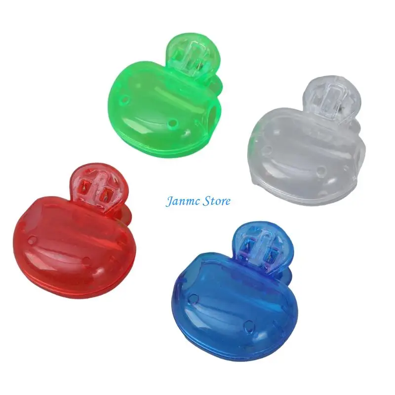LX0C 5 pezzi Organizzatori spazzolino da denti Accessorio Custodia chiara portatile per lo stoccaggio sanitario durante le