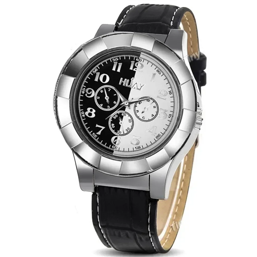 Silent Heating Wire Quartz Electronic Watch Lighter Metal Multifunction Cigarette Lighter USB Charging Silicone Watch Men's Gift view 6