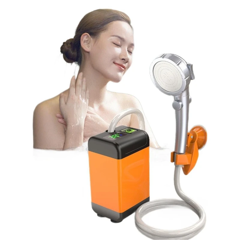 

Bathing in the wild Super long-lasting long battery life Portable simple rechargeable shower shower